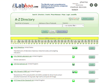 Tablet Screenshot of labhoo.com